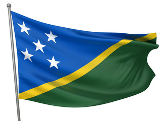 Solomon Islands National Flag