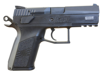 handgun chambered for 9x19