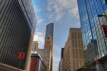 Naklejka premium Downtown Houston, Texas