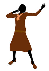 Conservative Female Illustration Silhouette