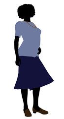 Grandmother Illustration Silhouette