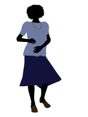 Grandmother Illustration Silhouette