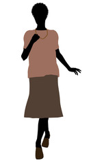 Grandmother Illustration Silhouette
