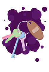 The key and the keychain