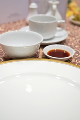 Restaurant table layout