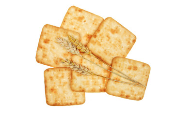 Cheese biscuits and wheat ears