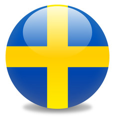 Sweden Flag (Icon/Orb)
