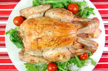 Roast chicken