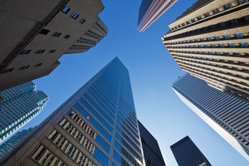 Fototapeta na wymiar Toronto skyscrapers
