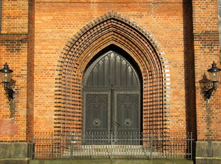 Kirchenportal in Lüneburg