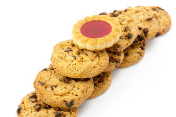 cookies  isolated on white backgrounds