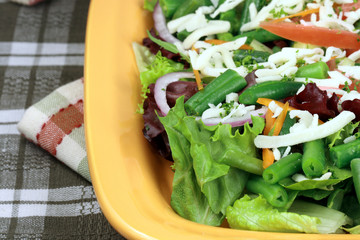 Healthy organic  salad