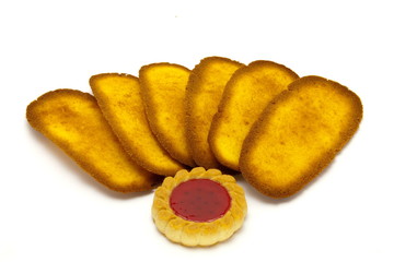 cookies isolated on a white background