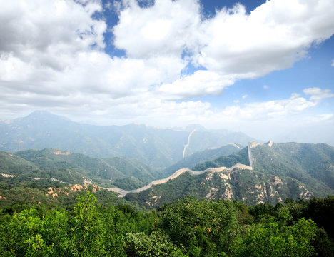 The Great Wall at Badaling near Beijing