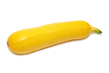 Yellow marrow isolated on the white background