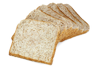 Whole bread slices