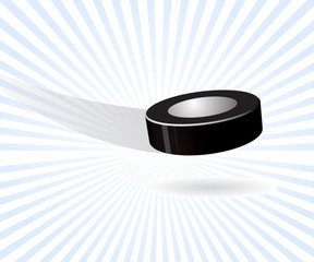 vector hockey puck shoot