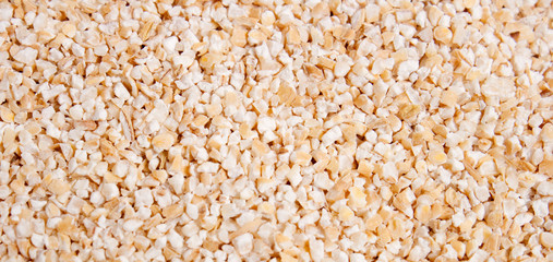 malted barley food background