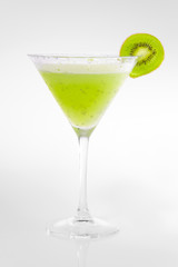 Green Cocktail with Kiwi