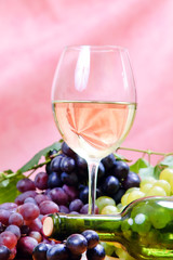 Wine in glass