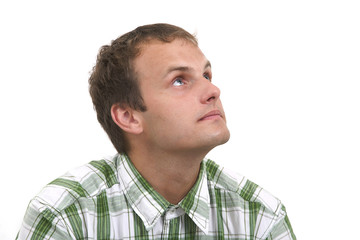 Obraz premium Young man portrait