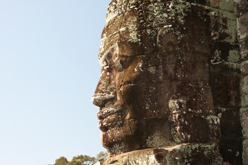 Angkor Thom Bayon face