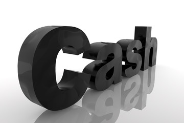 Cash in schwarz