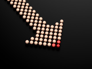 Leader and team concept