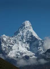 Poster Everest-gebied met Ama Dablam, Himalaya, Nepal © Tetastock