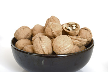 Walnuts isolated