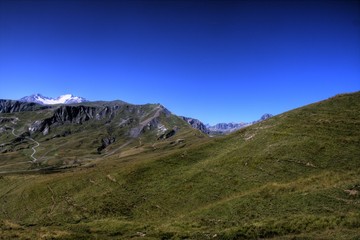 view of the french alps