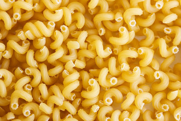 Some yellow macaroni for backgrounds