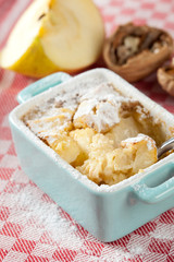 Apple cinnamon clafoutis