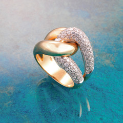 Diamant- Goldring