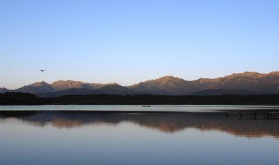 Fototapeta premium Urbino lac de corse