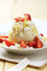 Fruit dumpling