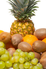 various fresh fruits