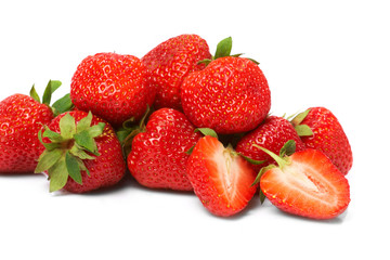 Fresh and tasty strawberries