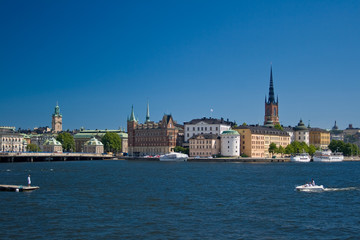 Fototapeta na wymiar WIDOK STOCKHOLM