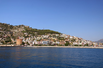 Fototapeta na wymiar beautiful bay near Marmaris in Turkey