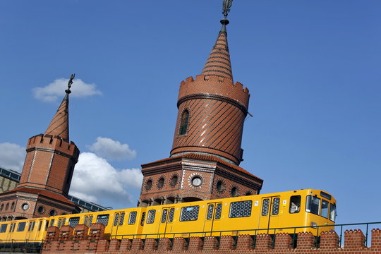 Oberbaumbr&uuml;cke mit U-Bahn
