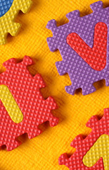 alphabet and Number Blocks