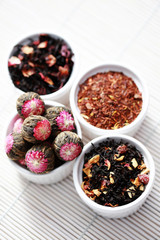 Various Tea Leaves