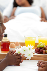 Close-up of a healthy breakfast