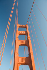 Detail of Golden Gate Bridge