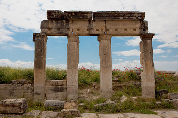 Columns in Hierapolis