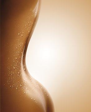 Dos de Femme Nue Eau