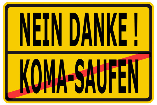 koma saufen