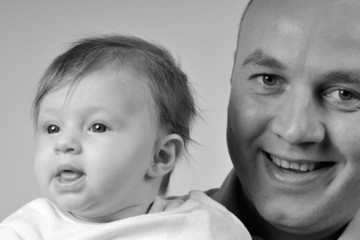 portrait of happy family