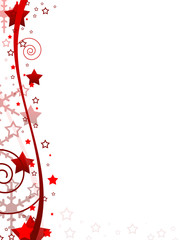 Christmas Stars red